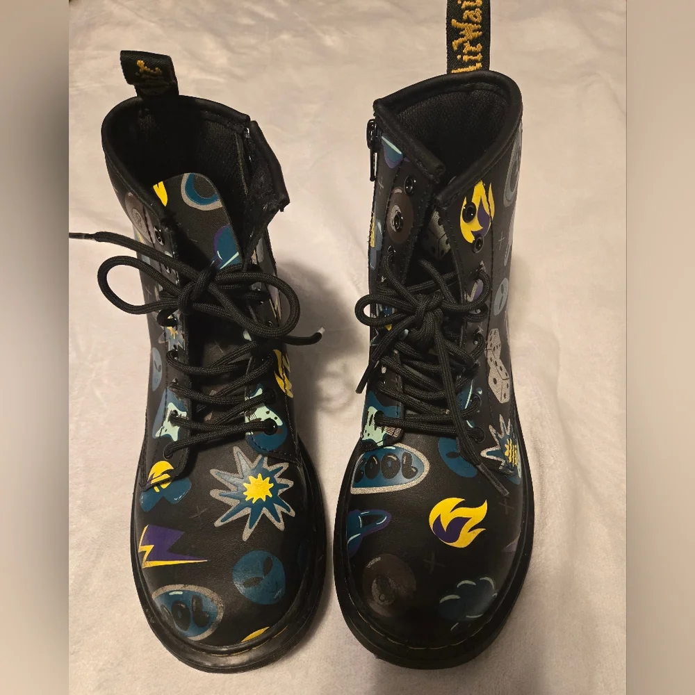 Dr. Martens Romario 1460 Soft Leather Boots - Kids Size 4